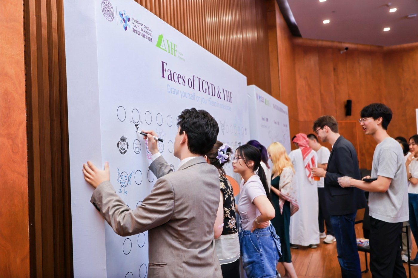 Taking part in the Tsinghua Global Youth Dialogue